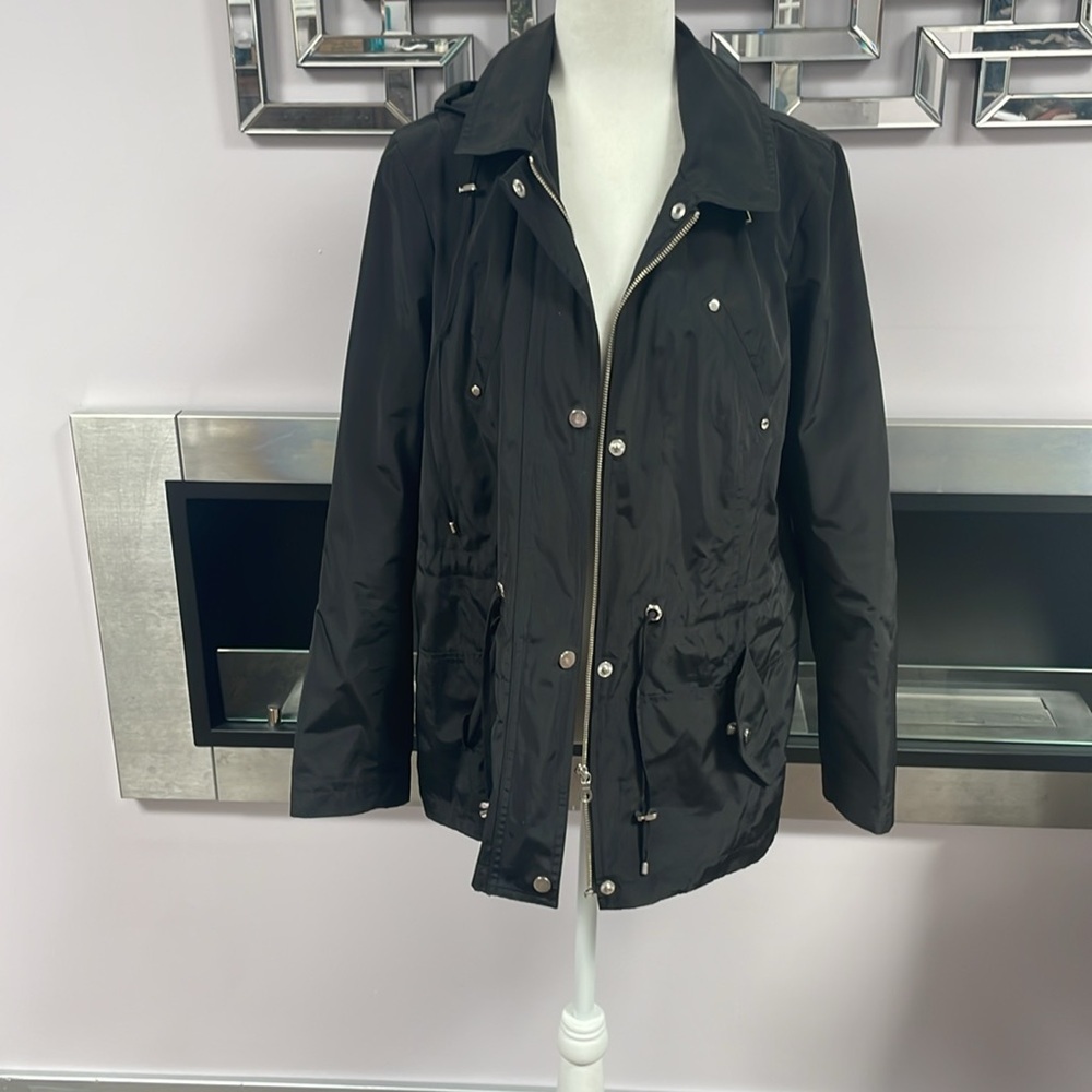 ♡ charter club water resistant jacket with hood size large